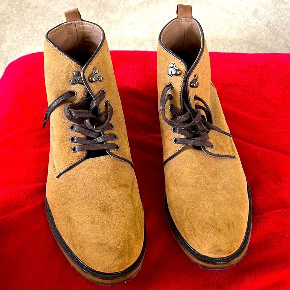 Men’s size 13 Leather Banana Republic Rubber Sole Boot